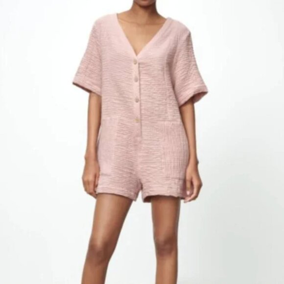 Muslin Romper - Picture 1 of 3